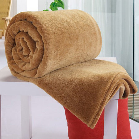 Soft Warm Blanket Winter Mechanical Wash Trevor Kalie LLC
