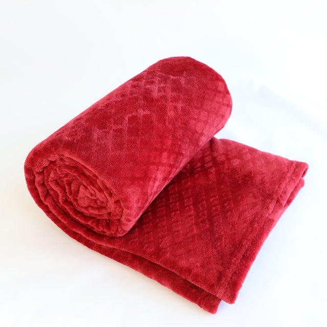 Soft Warm Flannel Fleece Blanket Winter